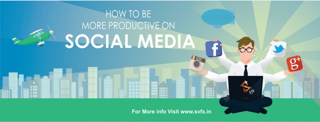 How To Be More Productiove on social Media - svfx animation studio01