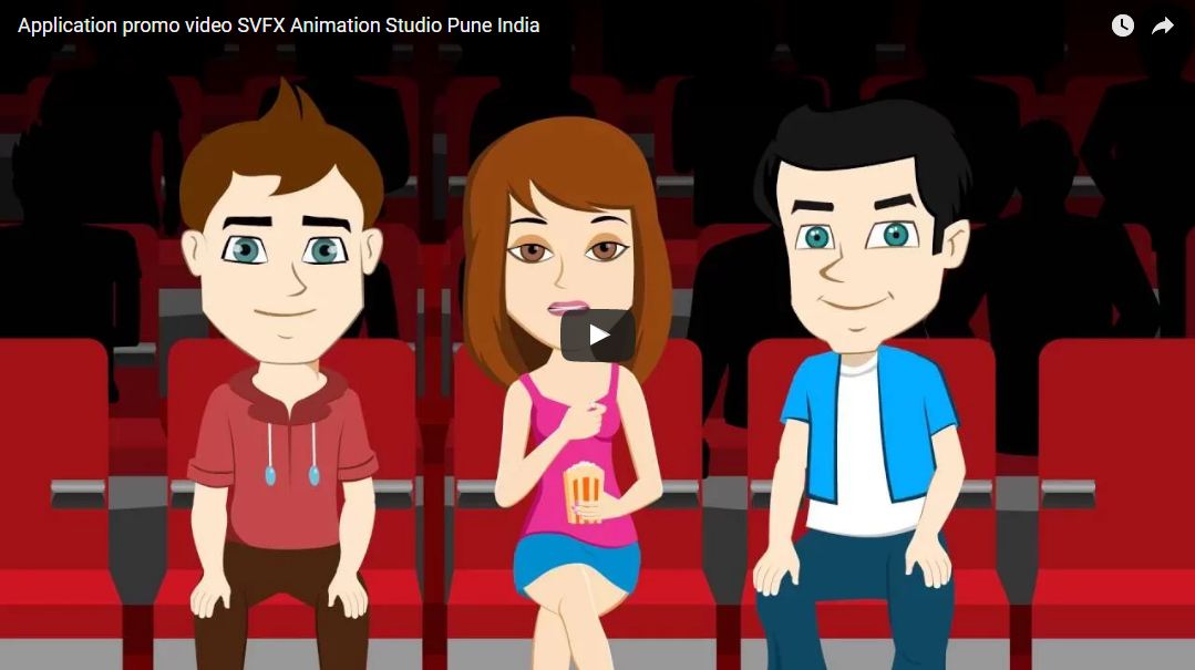 Application promo video SVFX Animation Studio Pune India