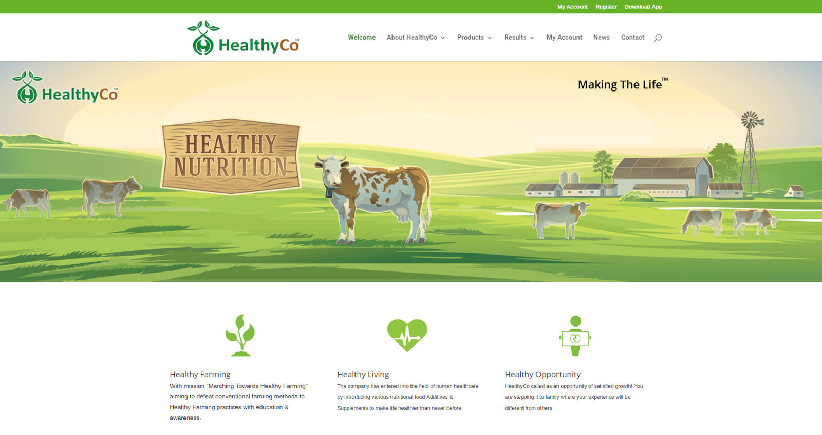 Agricultural-Technology-farming-product-website ...