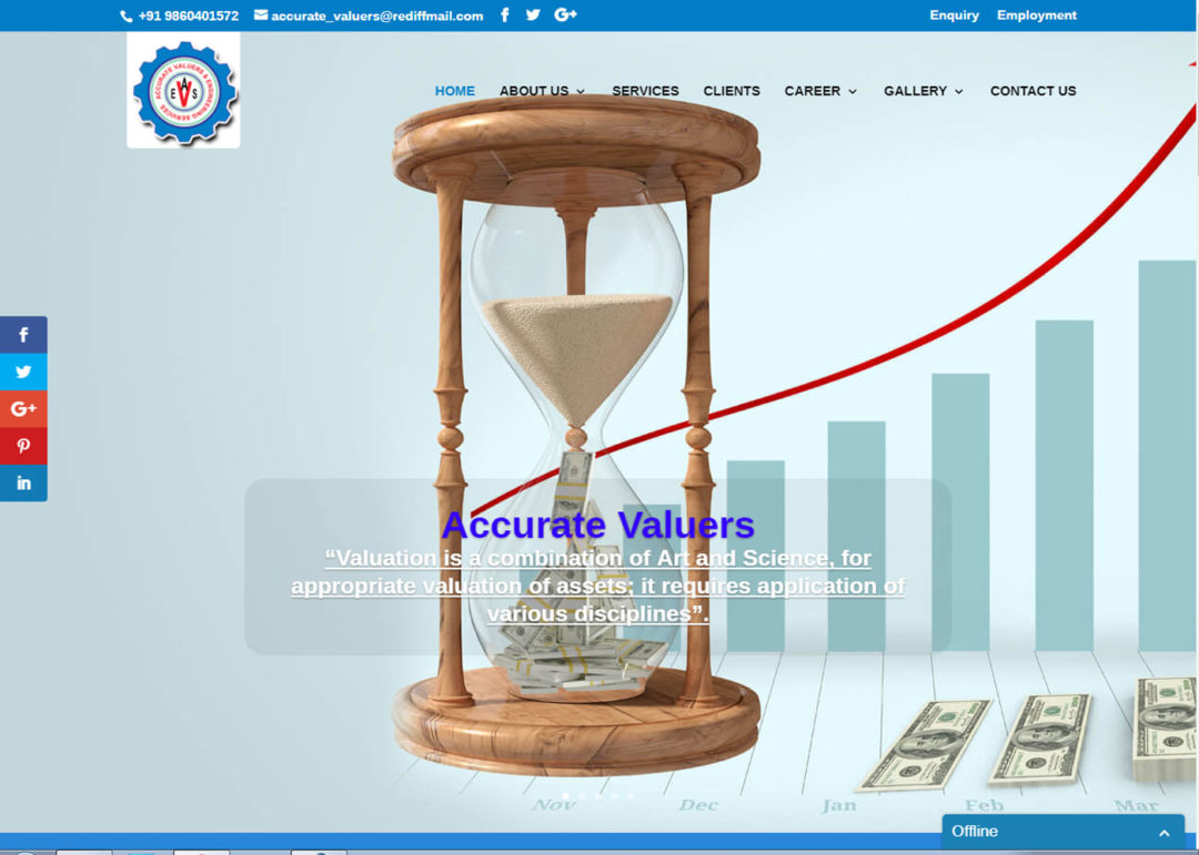 Web Design And Development Project Accurate Valuers