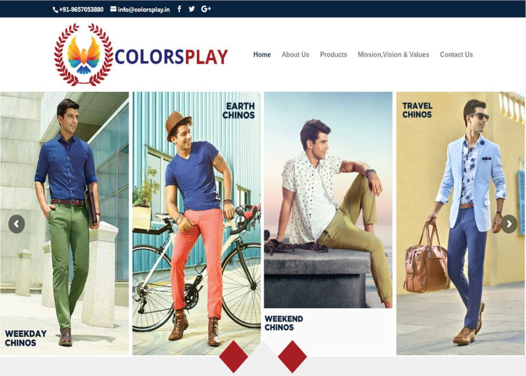 Web Design And Development Project Colorsplay