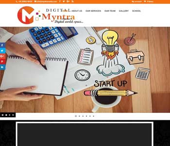 Web Design And Development Project MyntraMedia