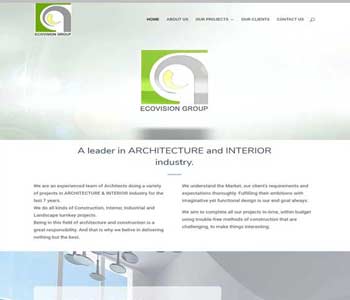 Web Design And Development Project Ecovision